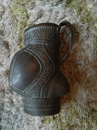 Vintage brass golf club - club, bag
