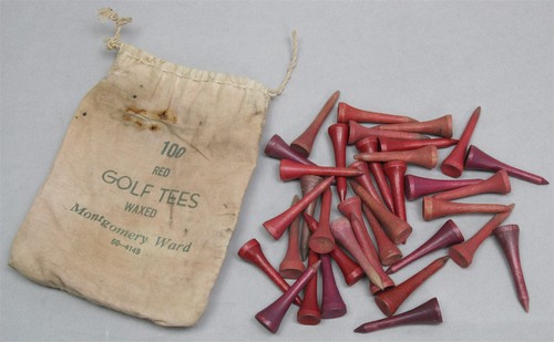 Antique vintage red golf - vintage,