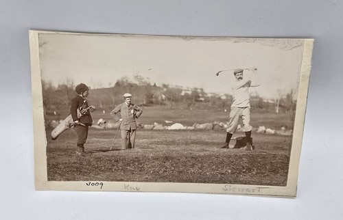 1900 photo golfer white - 1900’s, photo-golfer