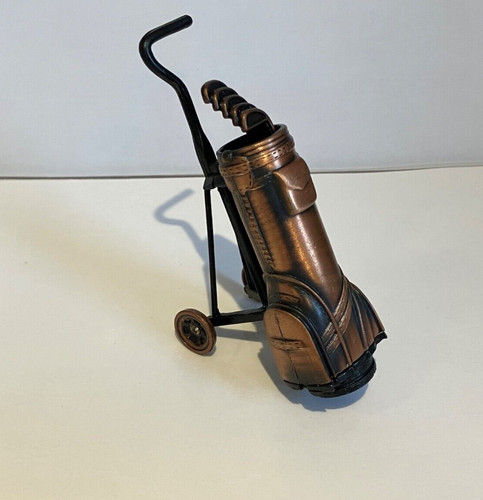 Antique finished golf bag - antique,