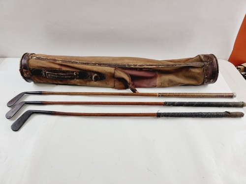 Antique wooden shaft golf - antique,