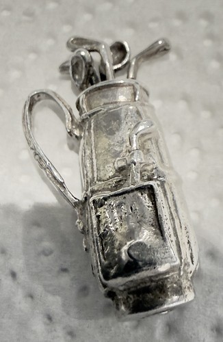 Vintage silver miniature a - miniature,