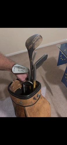 Vintage antique golf clubs - golf,