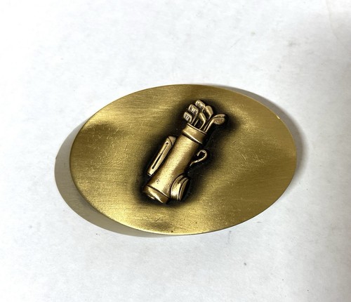 Brass metal oval - metal,