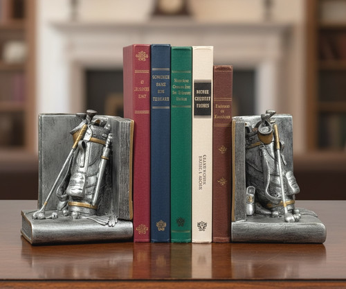 Vintage golf bookends - vintage,