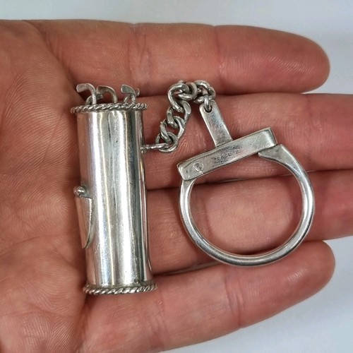 Solid silver miniature - silver,